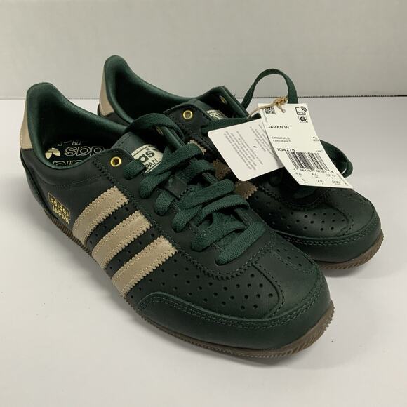 Adidas Japan Mineral Green Crystal Sand IG4278 Size 6 Women Low Top Sneaker Rare - Picture 2 of 9